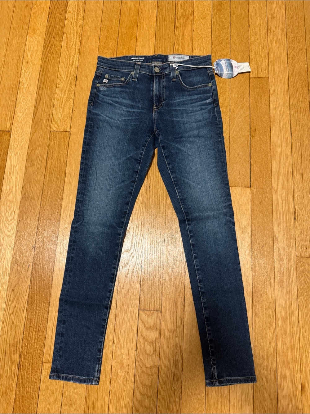 AG Dark Blue Legging Ankle Super Skinny Ankle Jeans